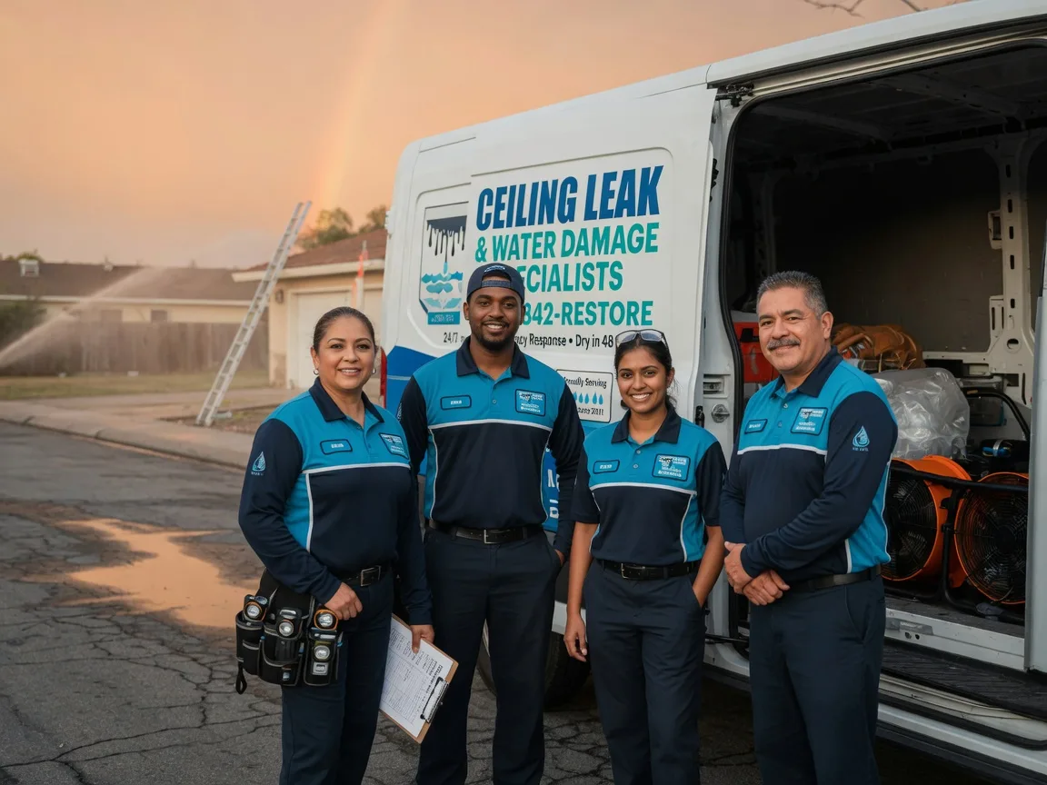 Ceiling Leak Cleanup company in Saint Vincent, MN