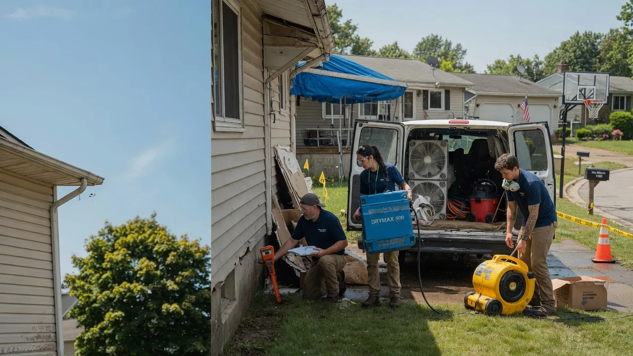 Ceiling Leak Cleanup in Saint Vincent, MN near me