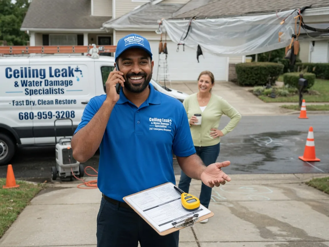 Ceiling Leak Cleanup Saint Vincent, MN FAQs